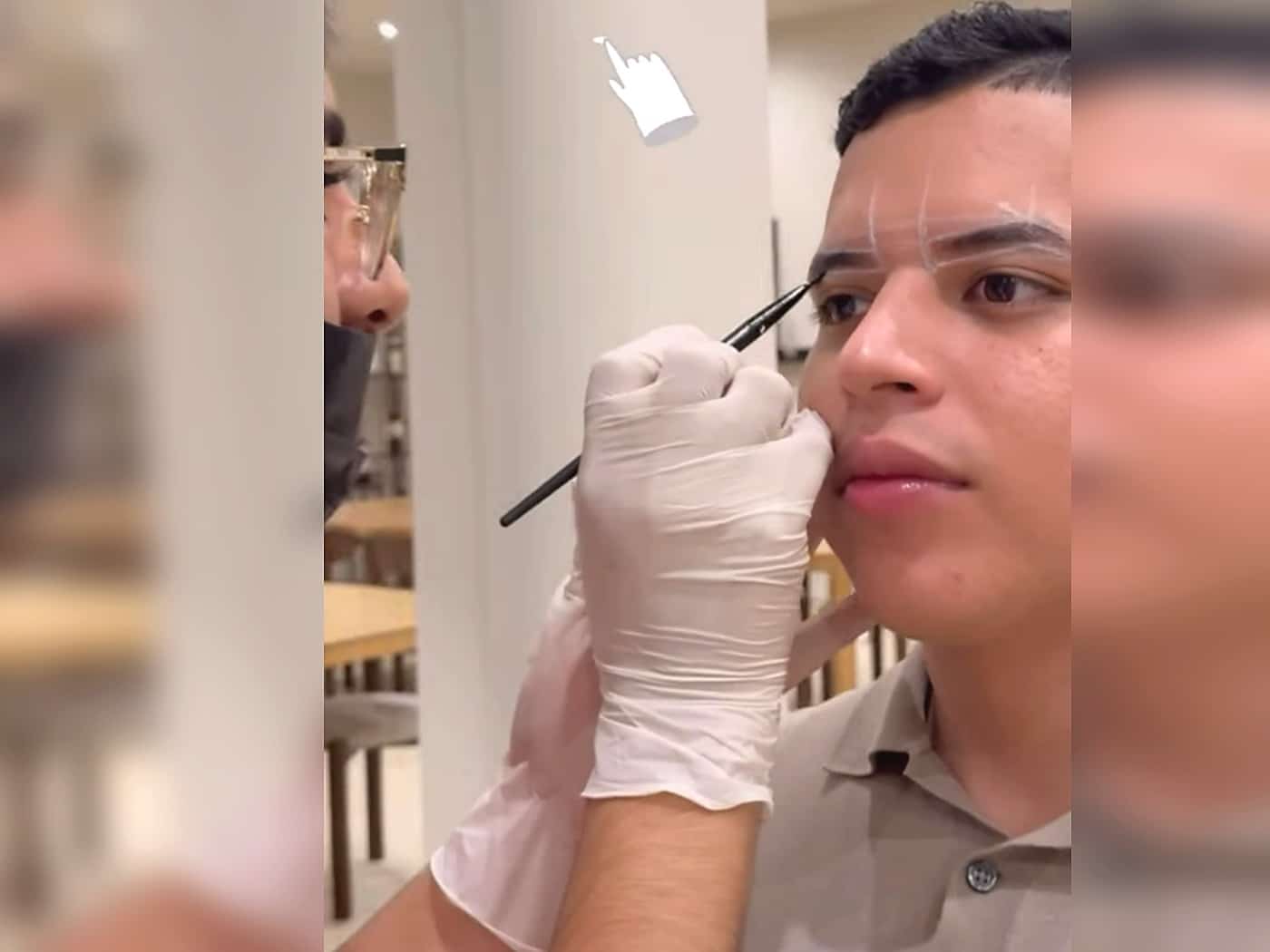 Diseño de cejas en Alma Glow Studio Madrid